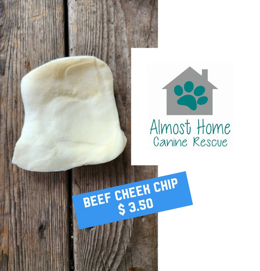 Beef cheek chip plain