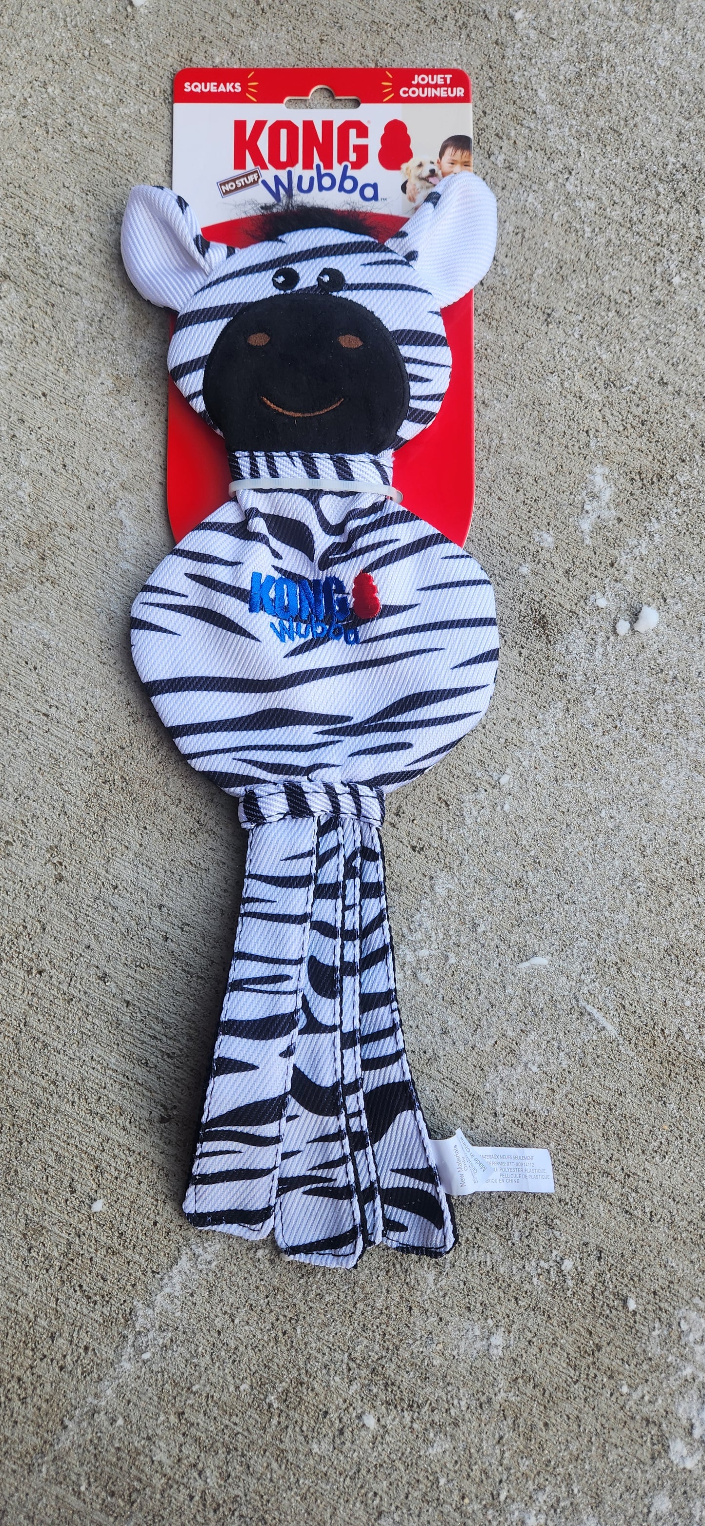 Zebra no stuffing toy