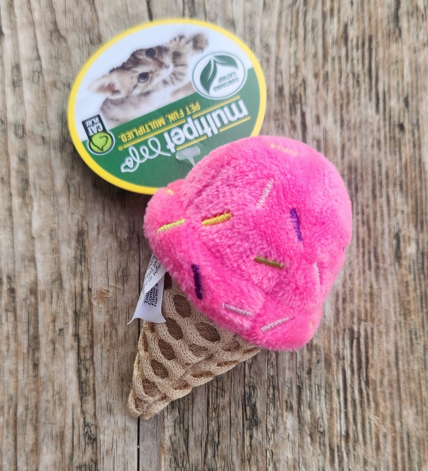 Pink cat icecream