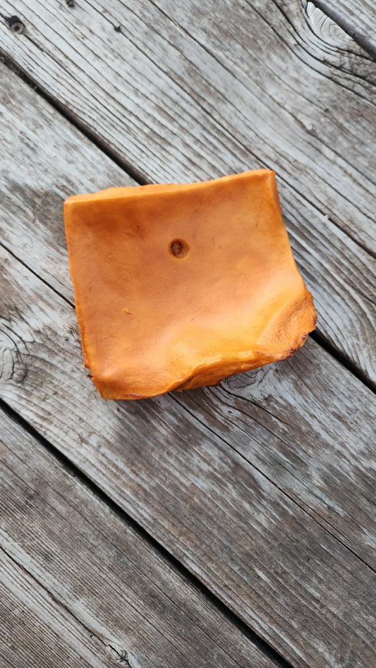 Peanut butter beef cheek sqaure